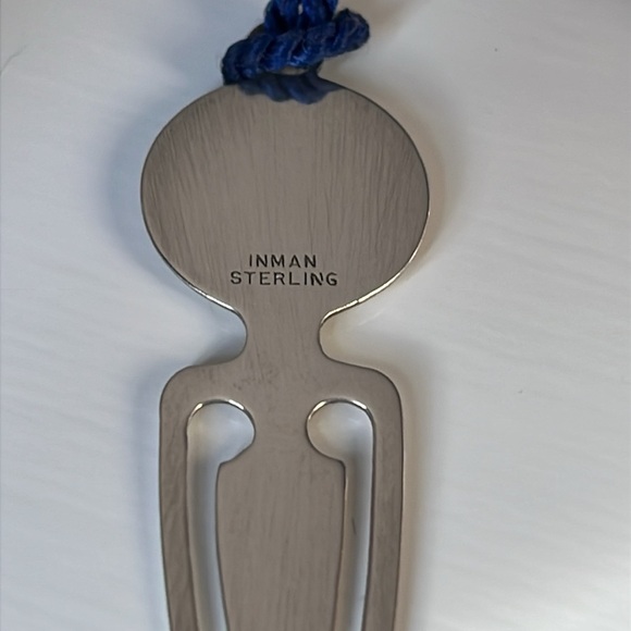 Inman Sterling Small Modern Bookmark - Picture 5 of 8